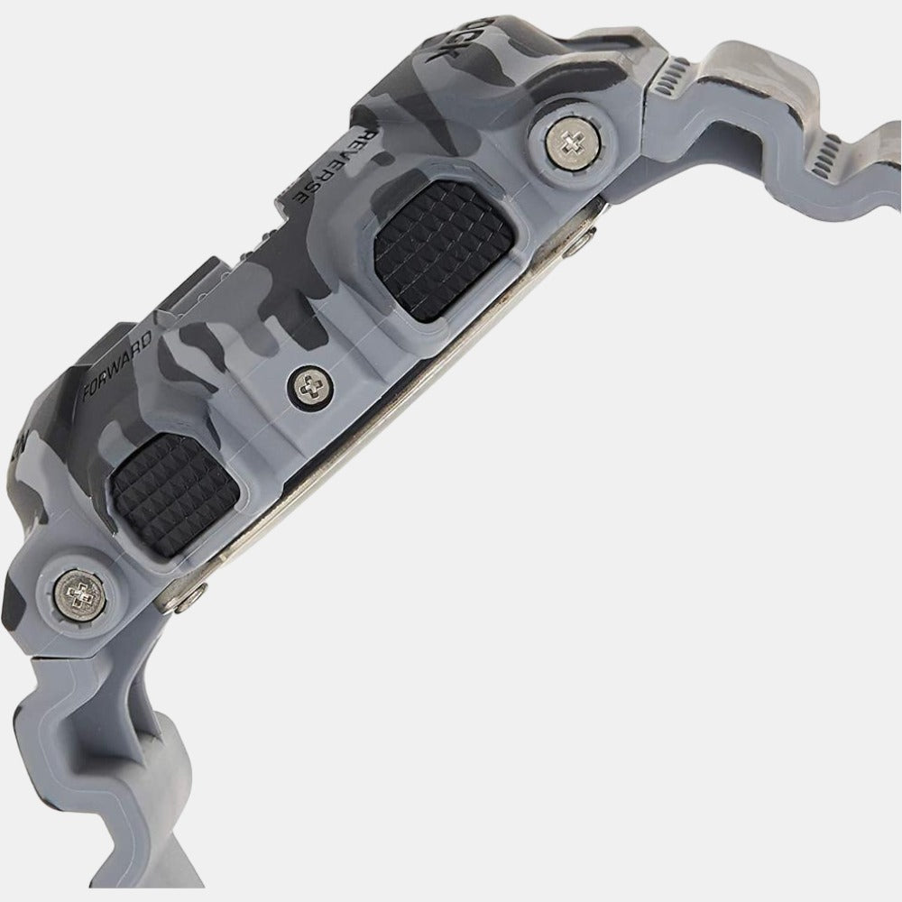 Casio Men Round Black watch