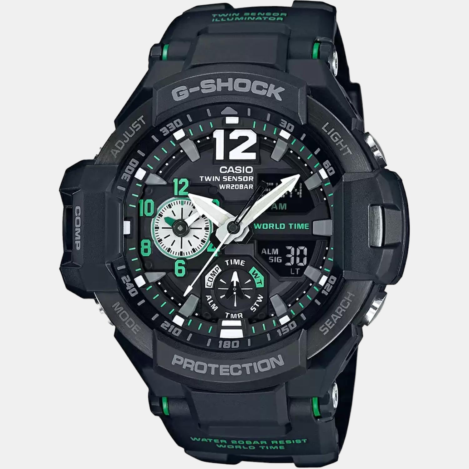 Casio 53 mm Round Quartz watch