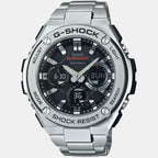 Casio Men Round Black watch