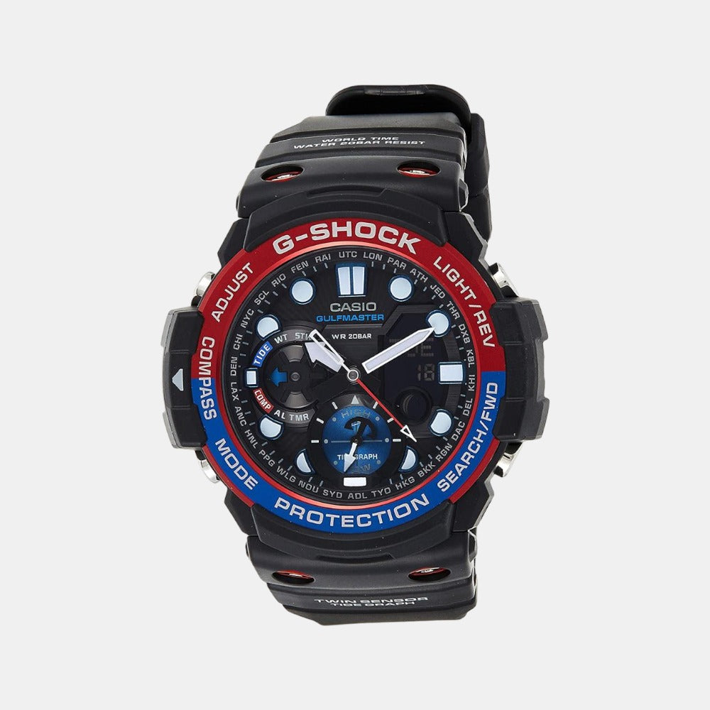 Casio Round Black Analog-Digital watch