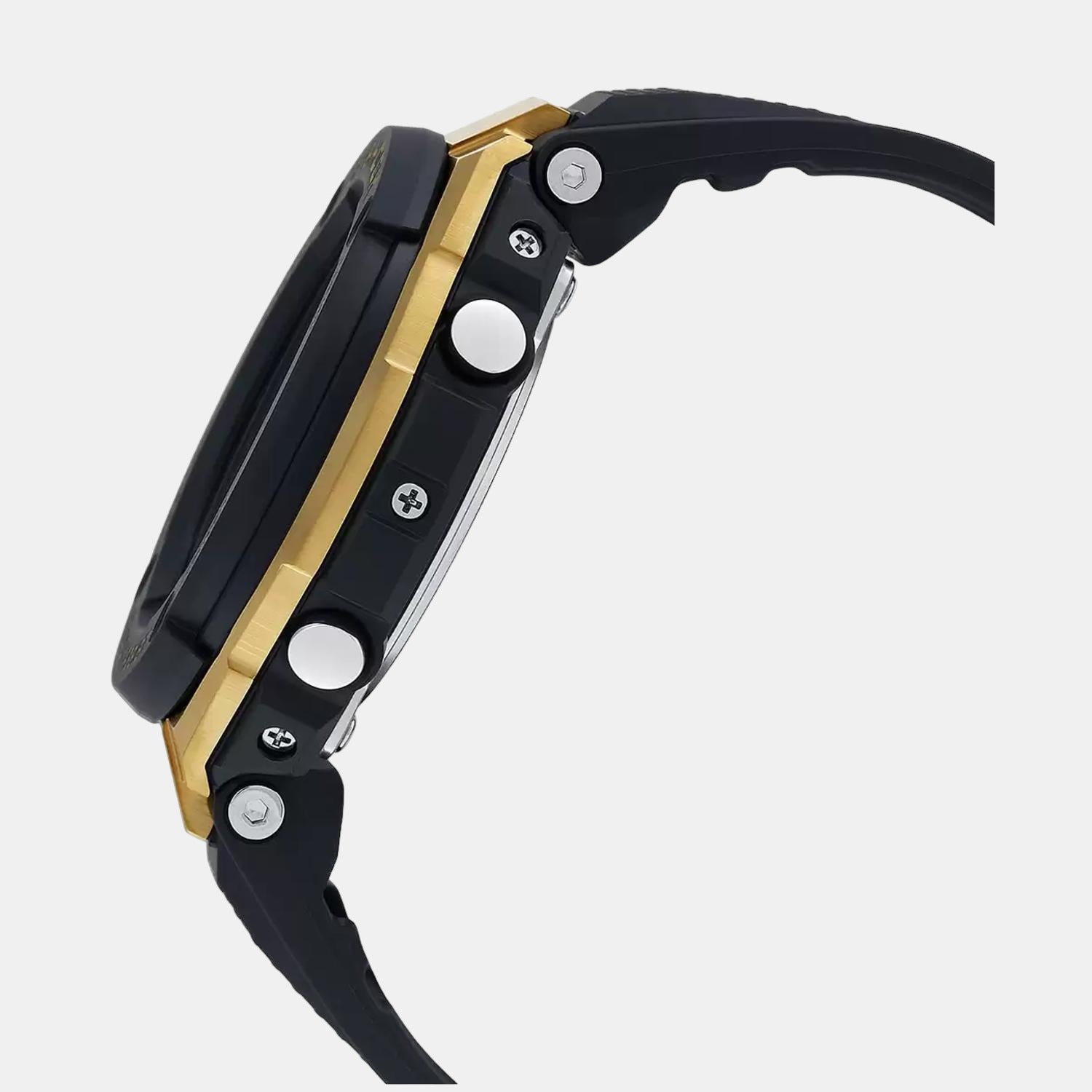 Casio Men Round Black watch