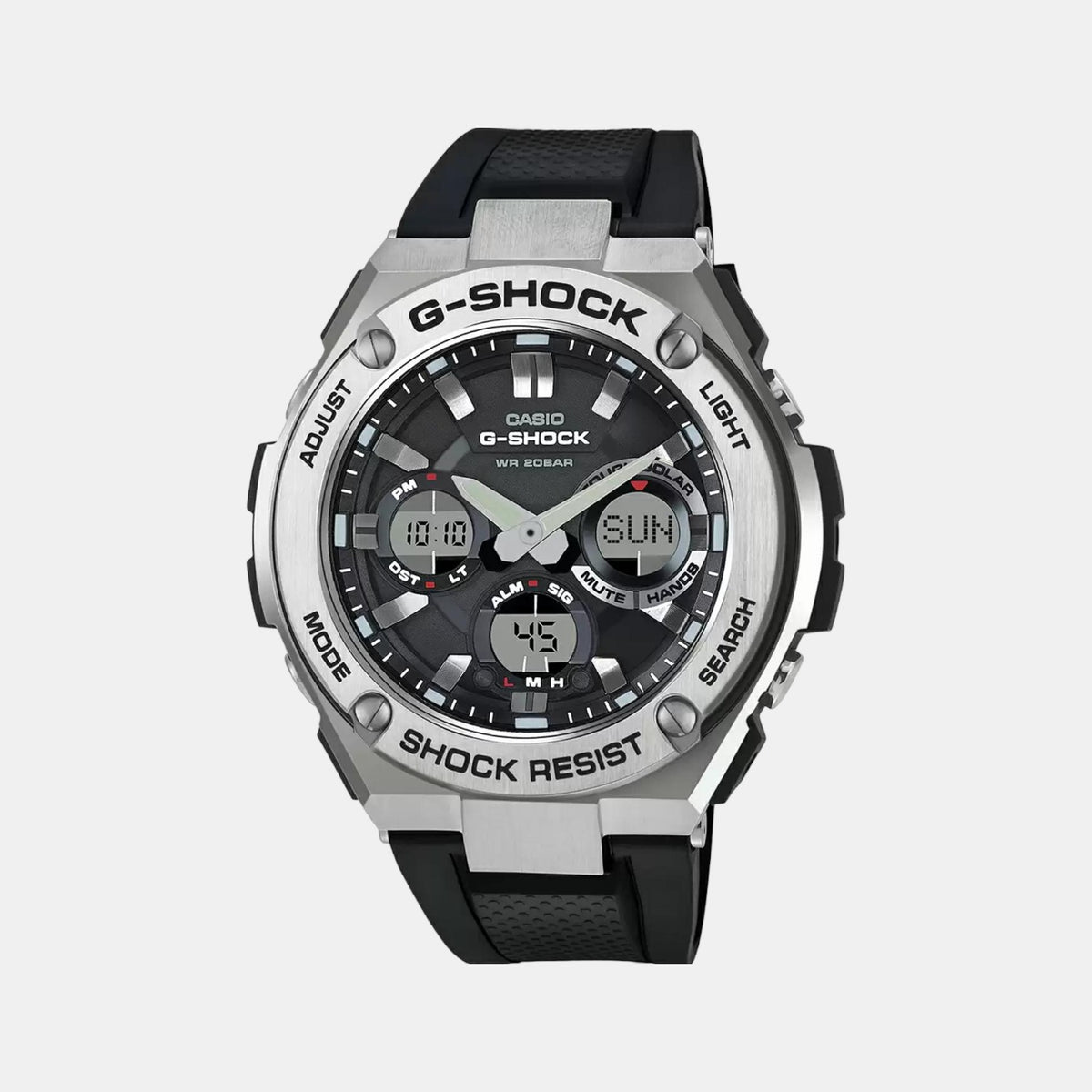 Casio Round Black Analog-Digital watch