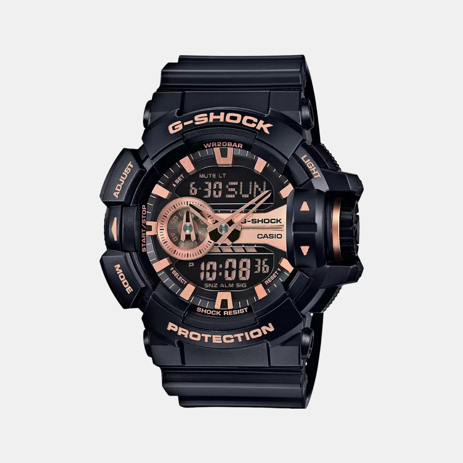 Casio Round Black Analog-Digital watch