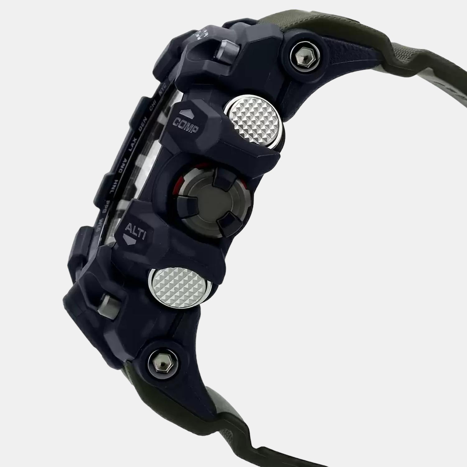 Casio Men Round Black watch