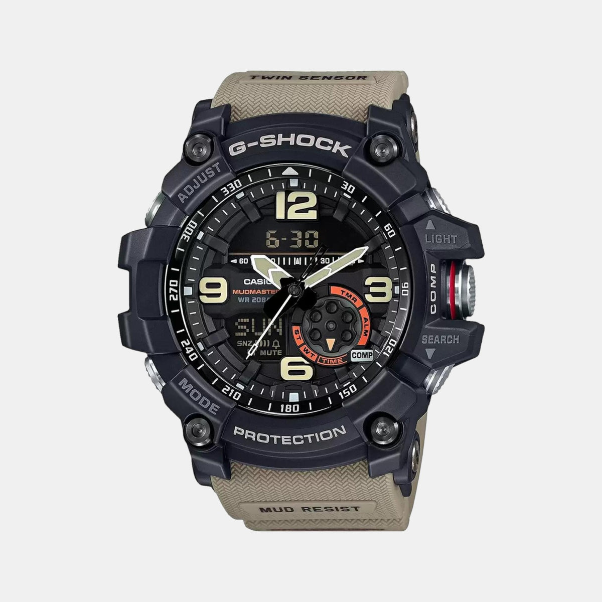 Casio Round Black Analog-Digital watch