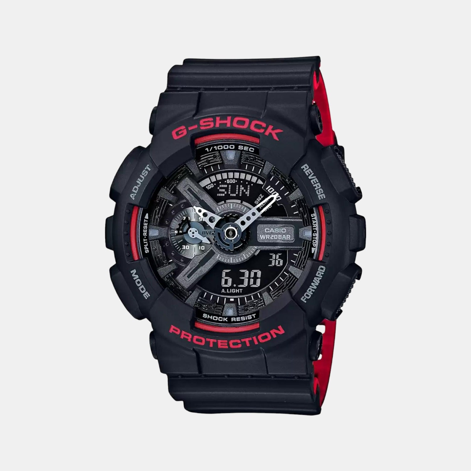 Casio Round Black Analog-Digital watch