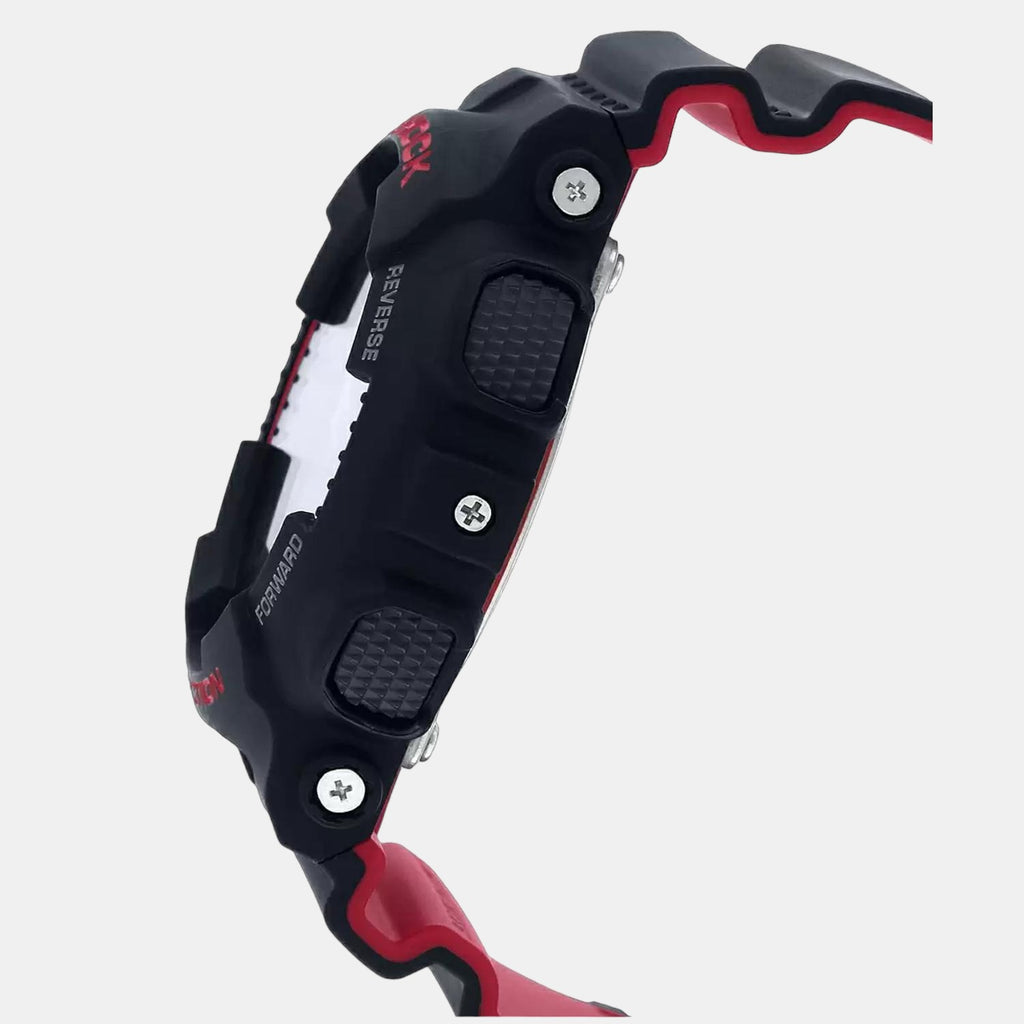 Casio Men Round Black watch