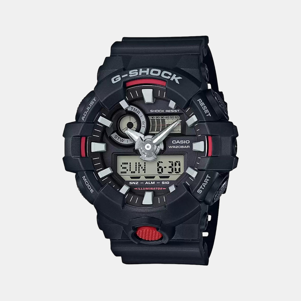 Casio Round Black Analog-Digital watch