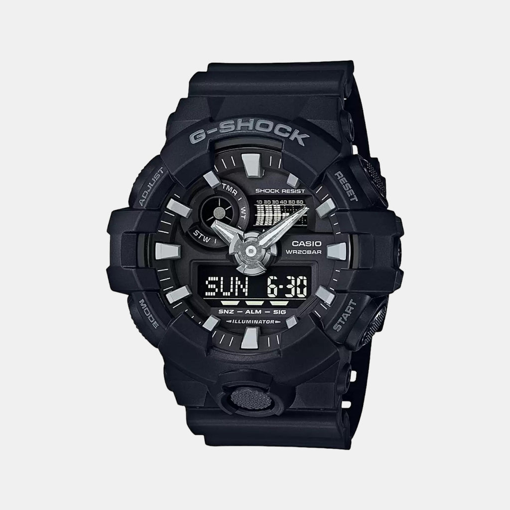 Casio Round Black Analog-Digital watch
