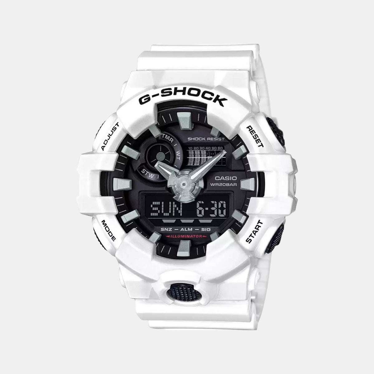 Casio Round Black Analog-Digital watch