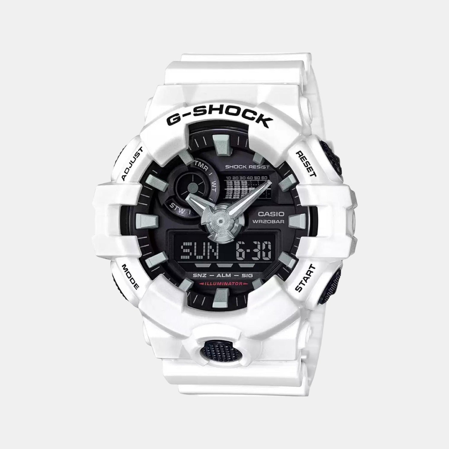 Casio Round Black Analog-Digital watch