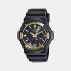 Casio Round Black Analog-Digital watch