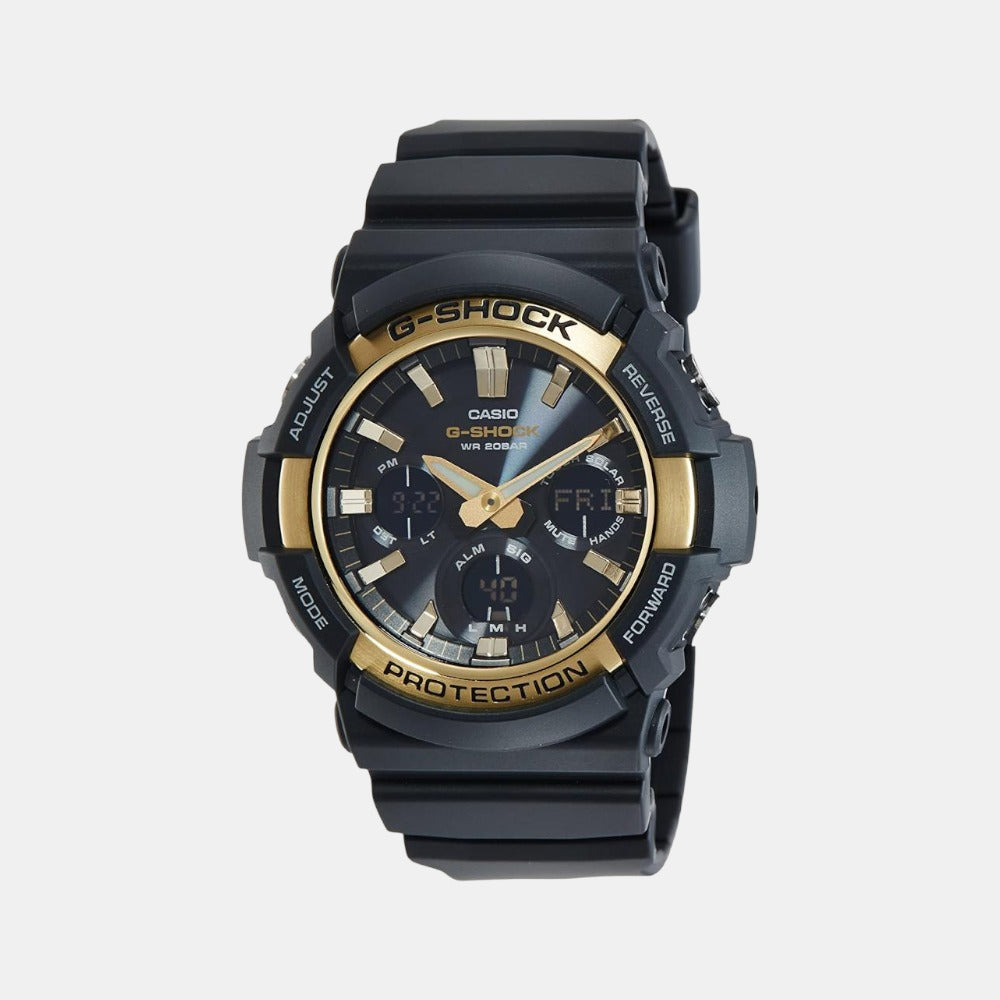 Casio Round Black Analog-Digital watch