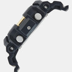 Casio Men Round Black watch