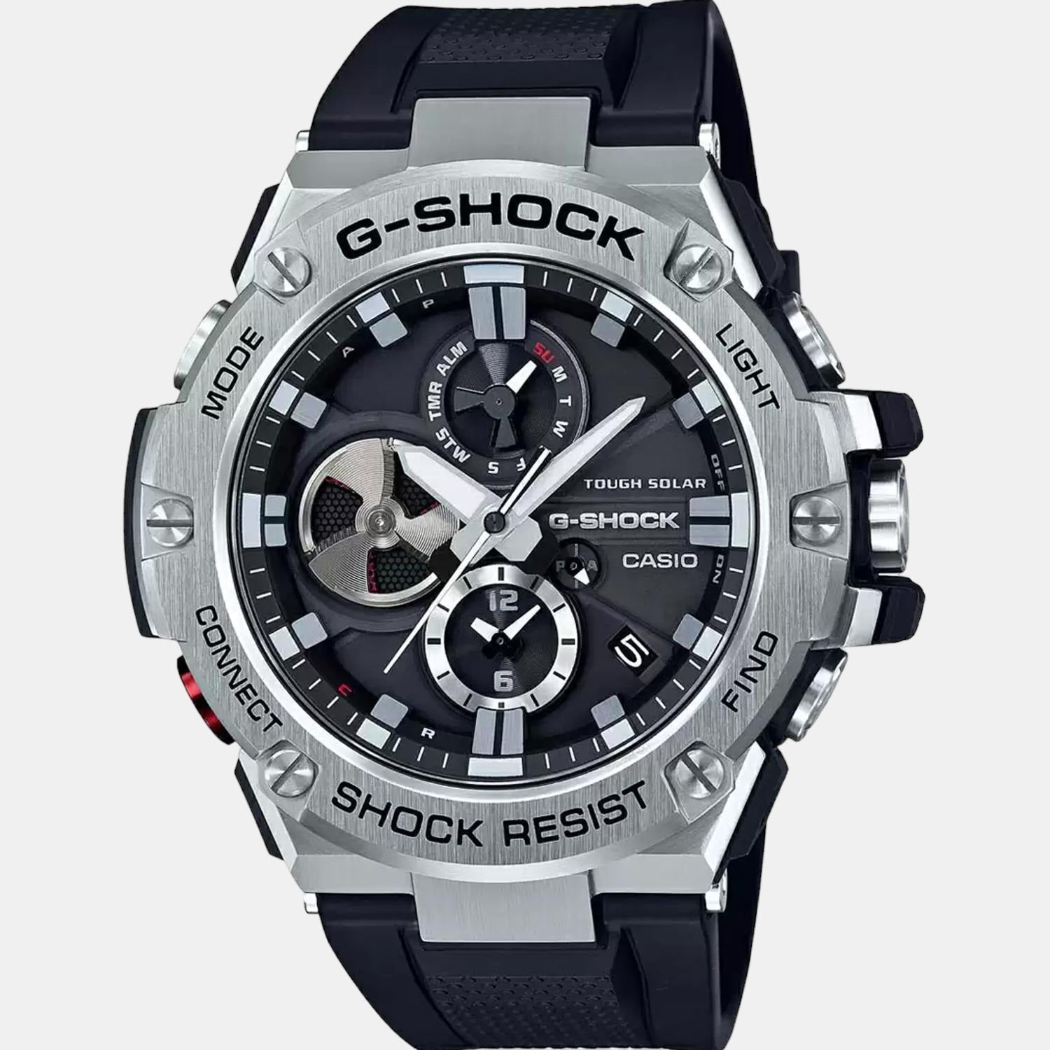 G shock sales silver black