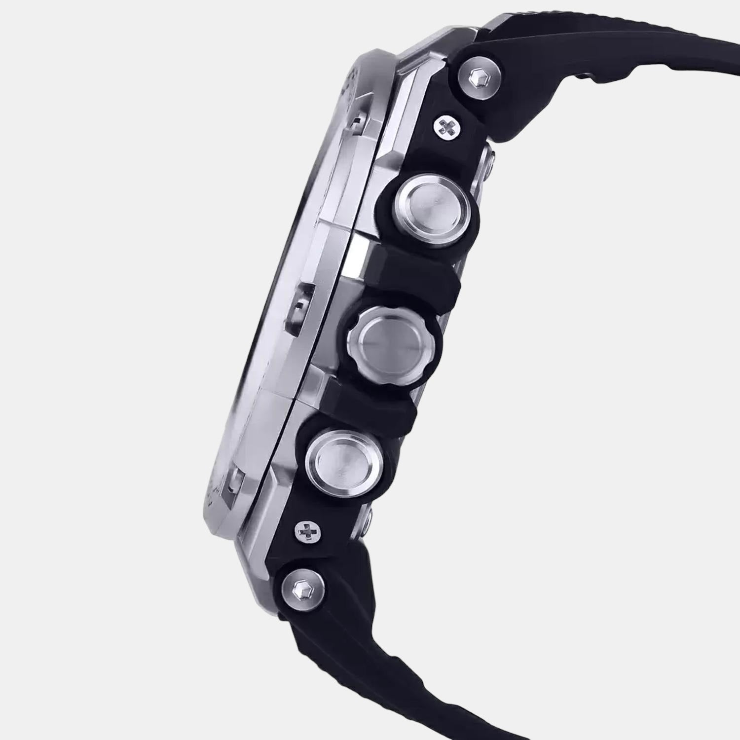 Casio Men Round Grey watch