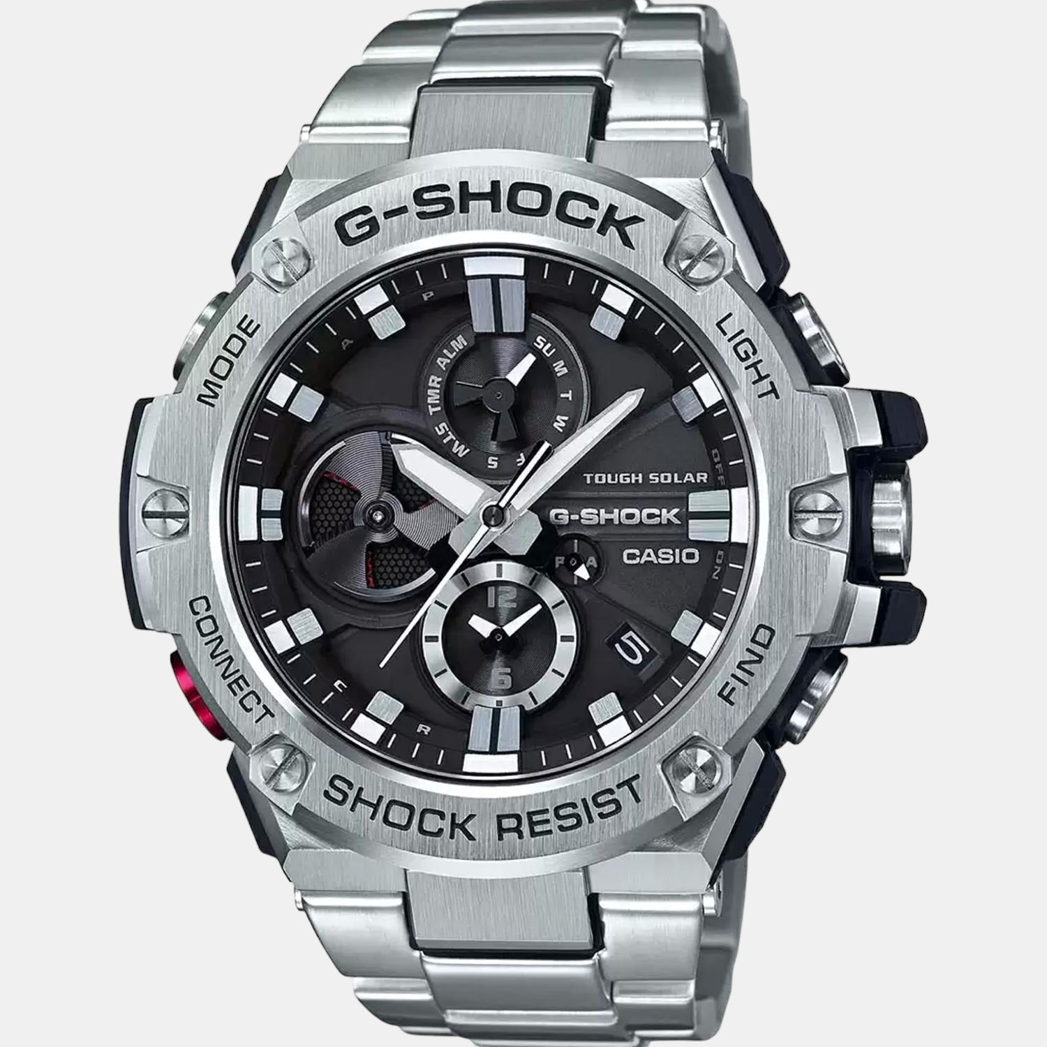 Casio Men Round Black watch