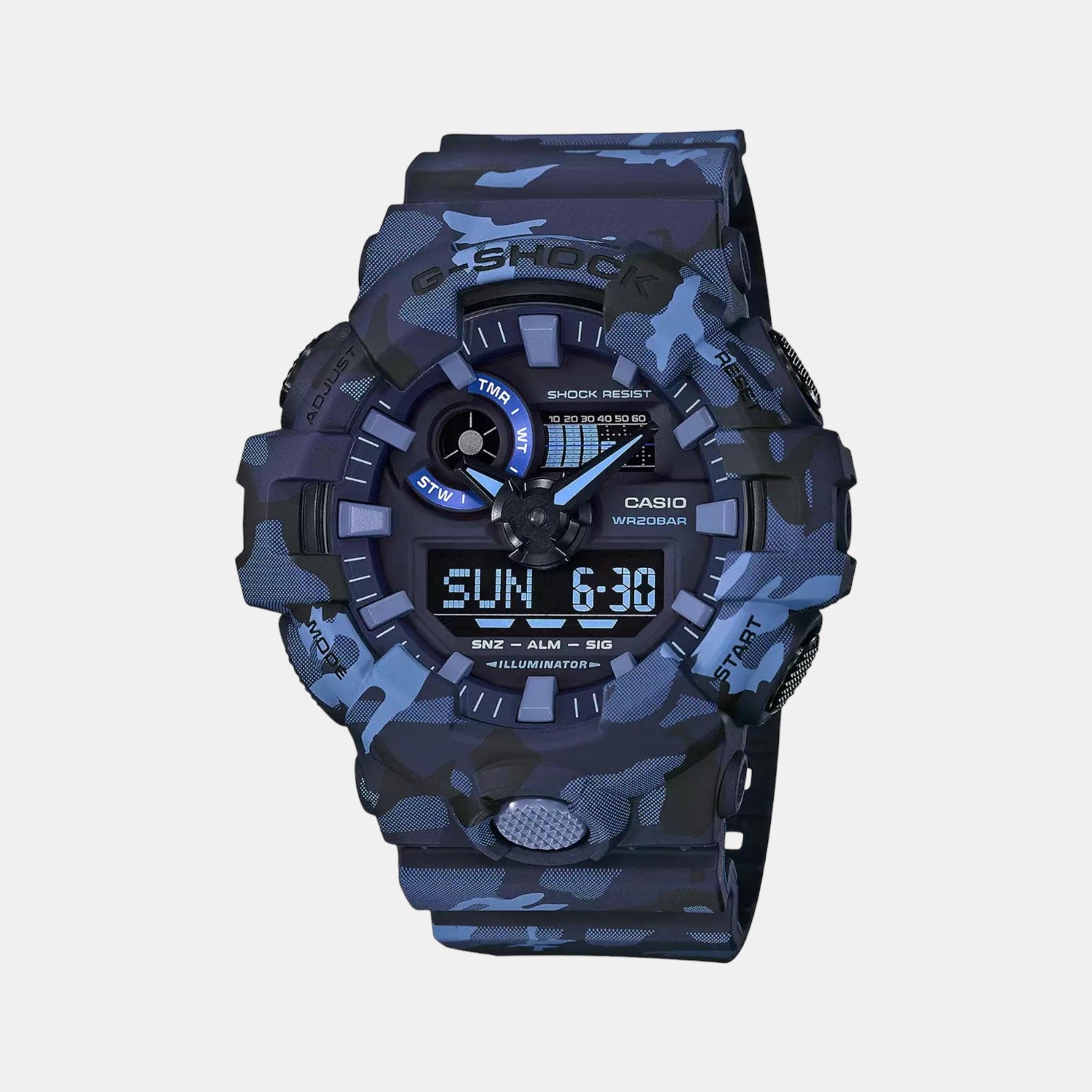 G-Shock Male Analog-Digital Resin Watch G823