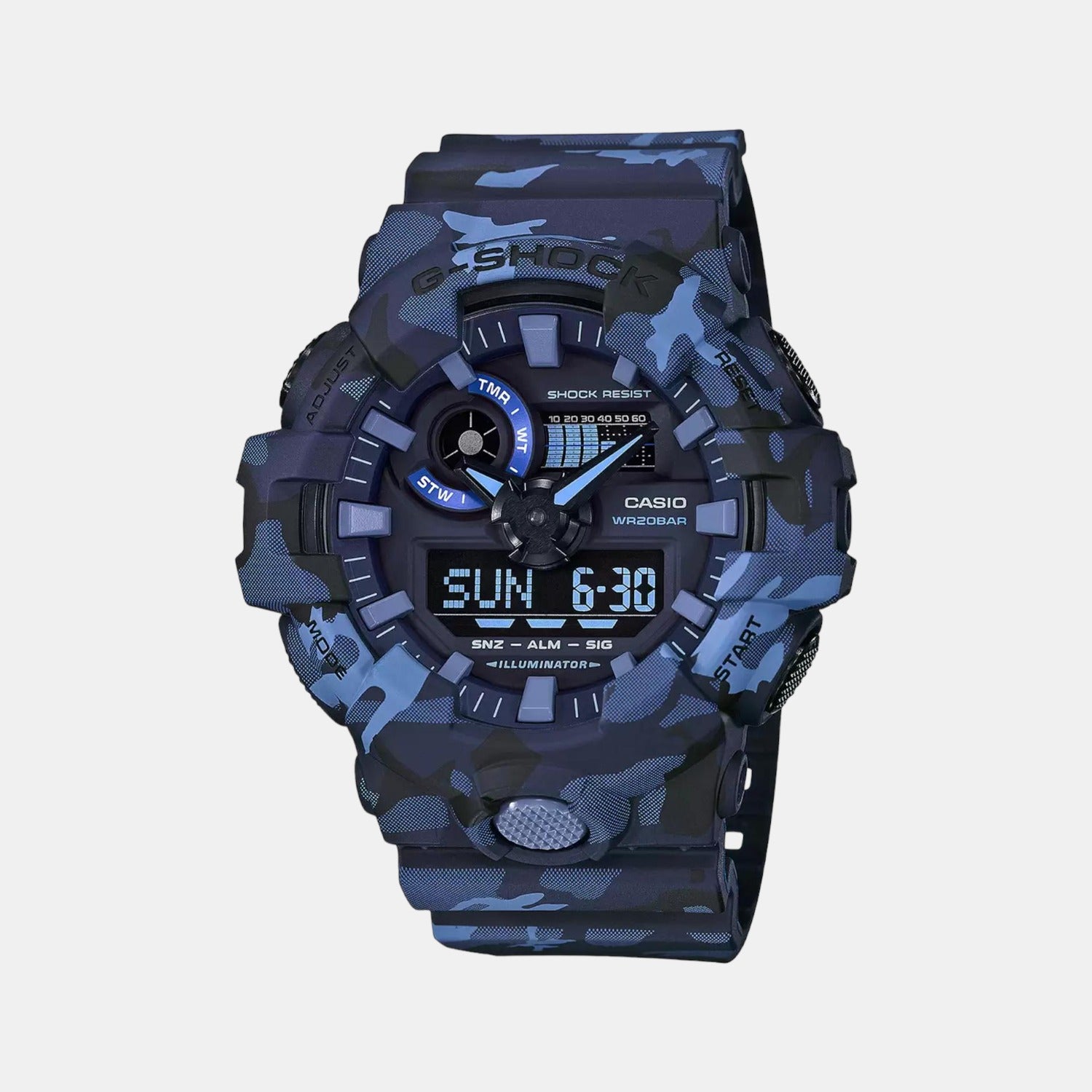 Casio Round Black Analog-Digital watch