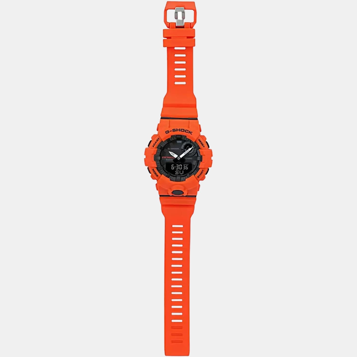 Casio 46 mm Orange Quartz watch
