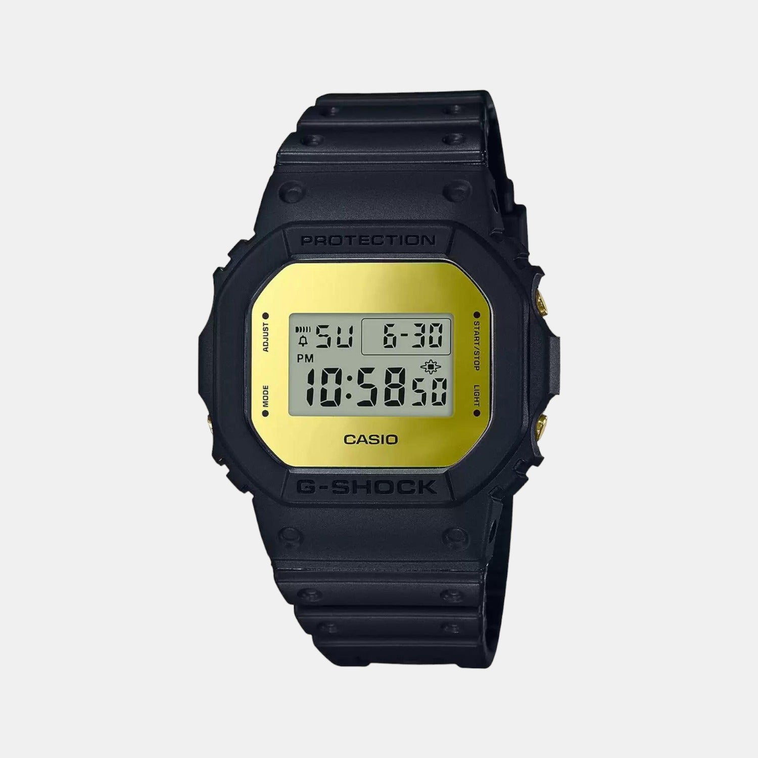Casio Round Black Digital watch
