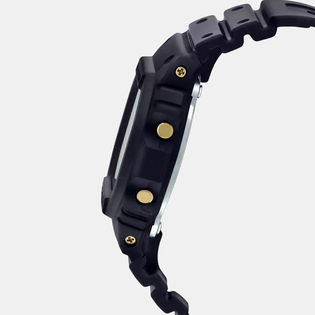 Casio Men Round Black watch