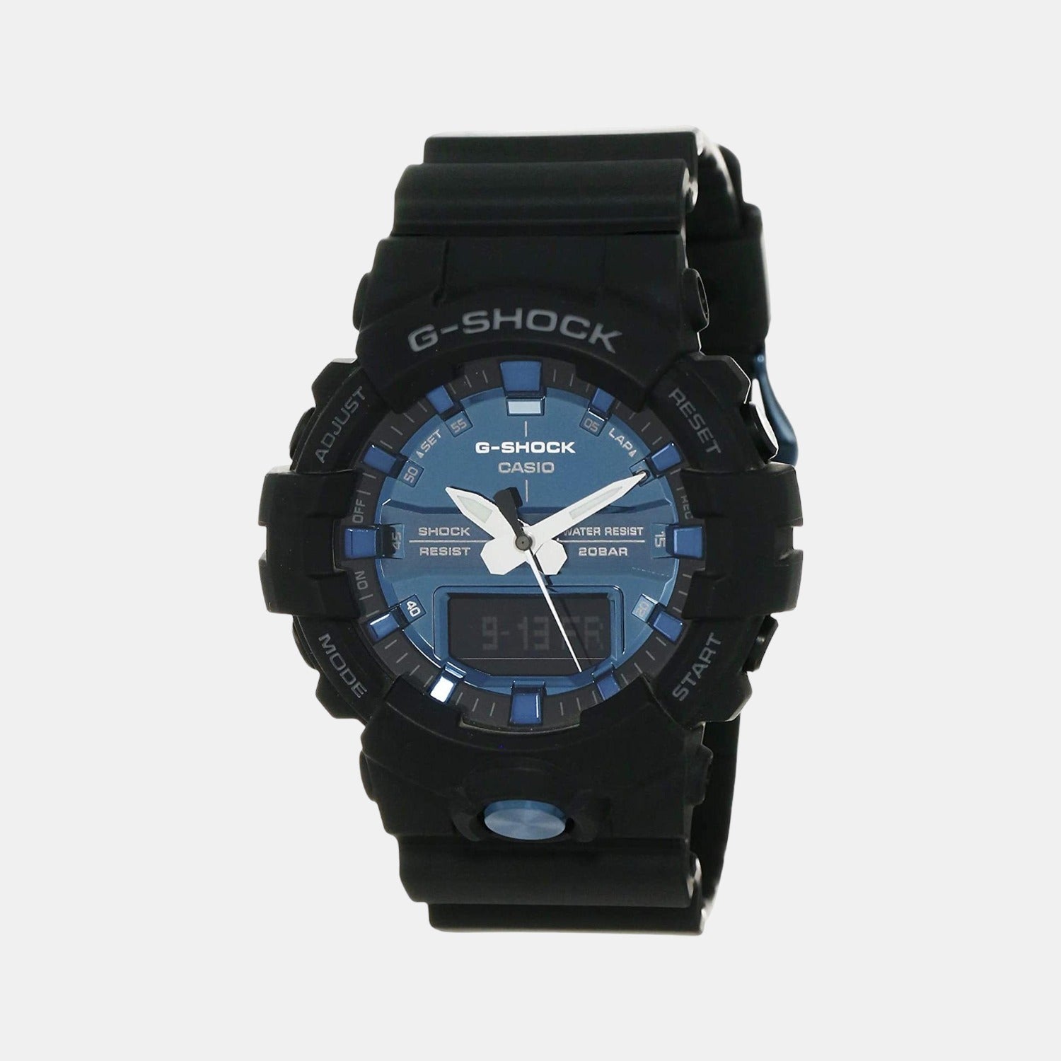 Casio Round Blue Analog-Digital watch