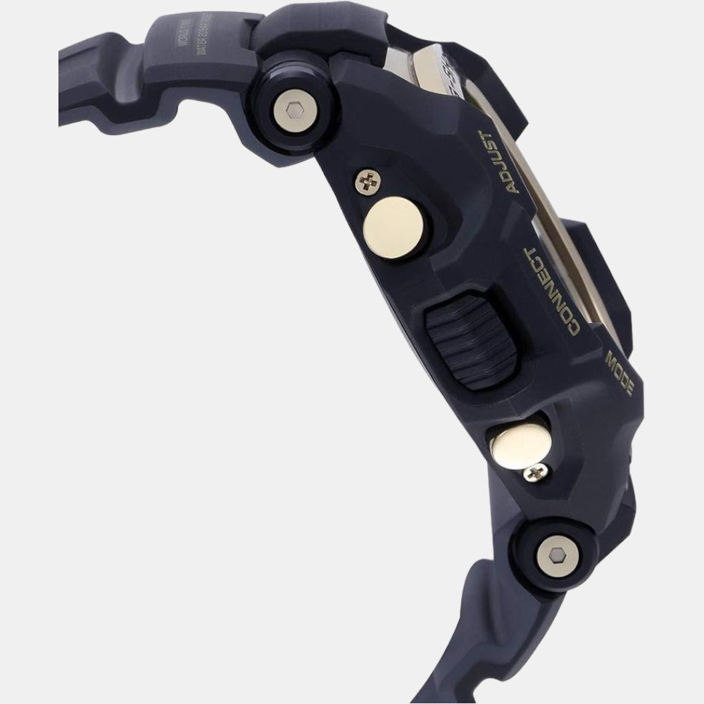 Casio Men Round Black watch