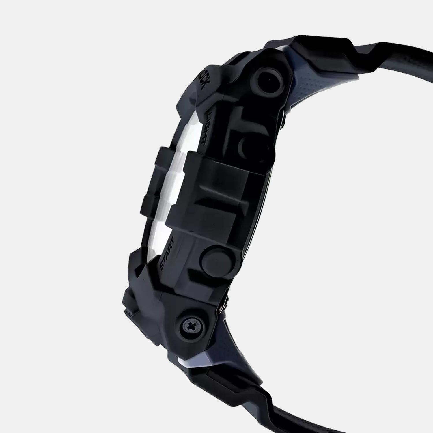 Casio Men Round Black watch