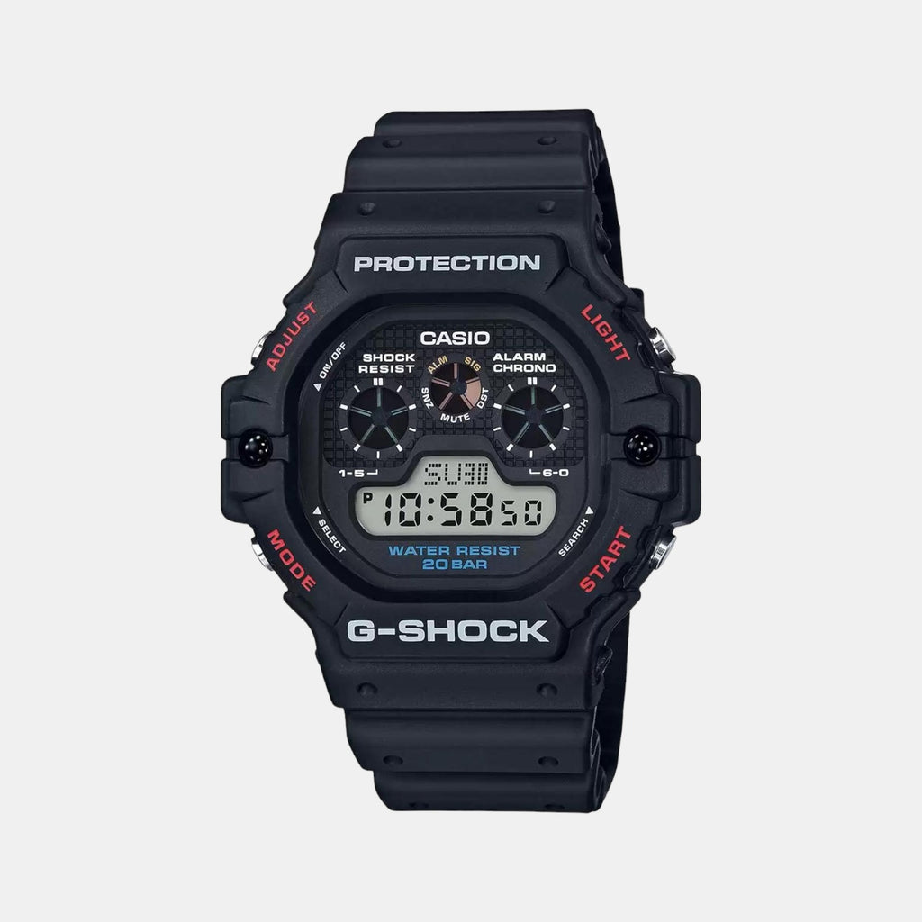 Casio Round Black Digital watch