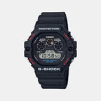 Casio Round Black Digital watch
