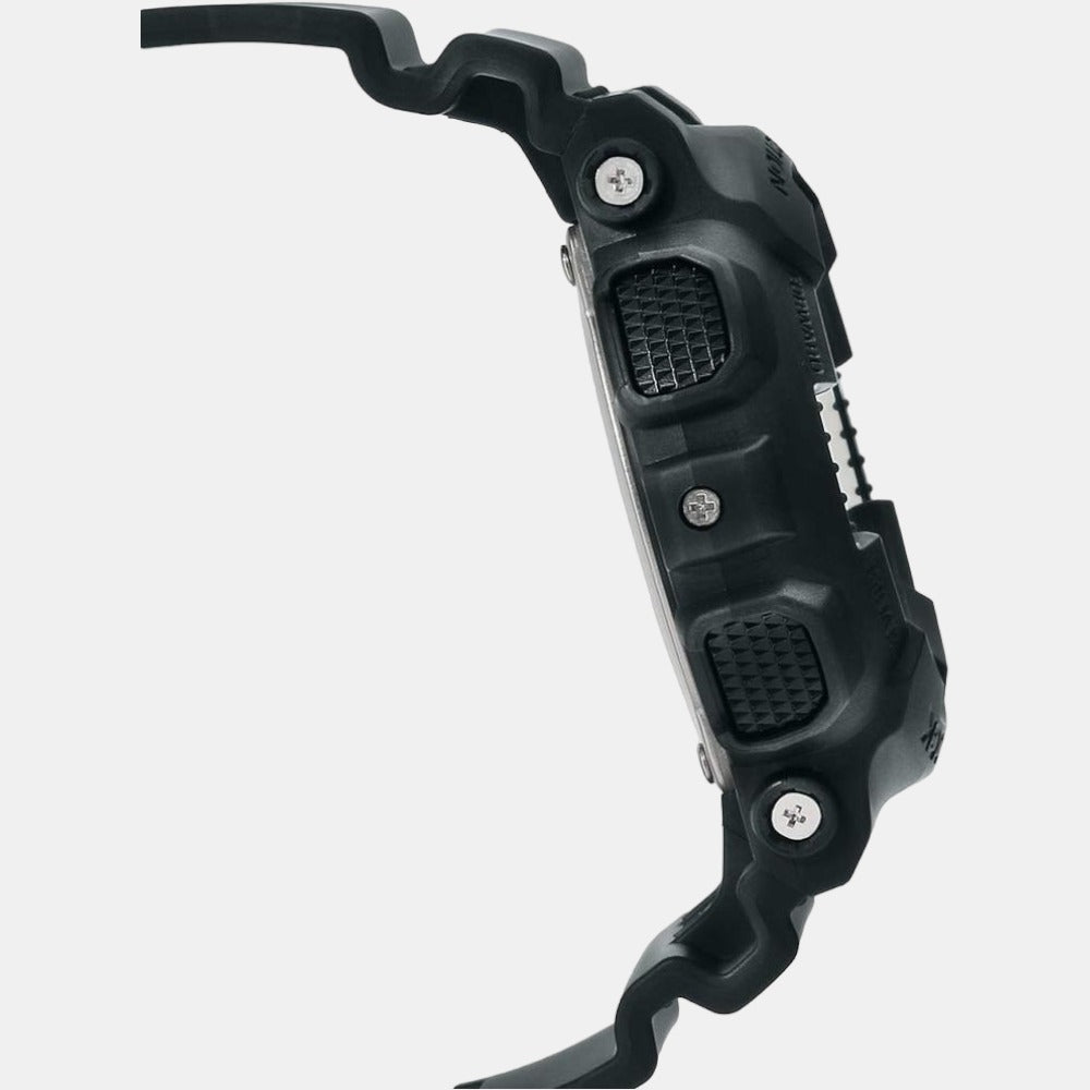 Casio Men Round Black watch