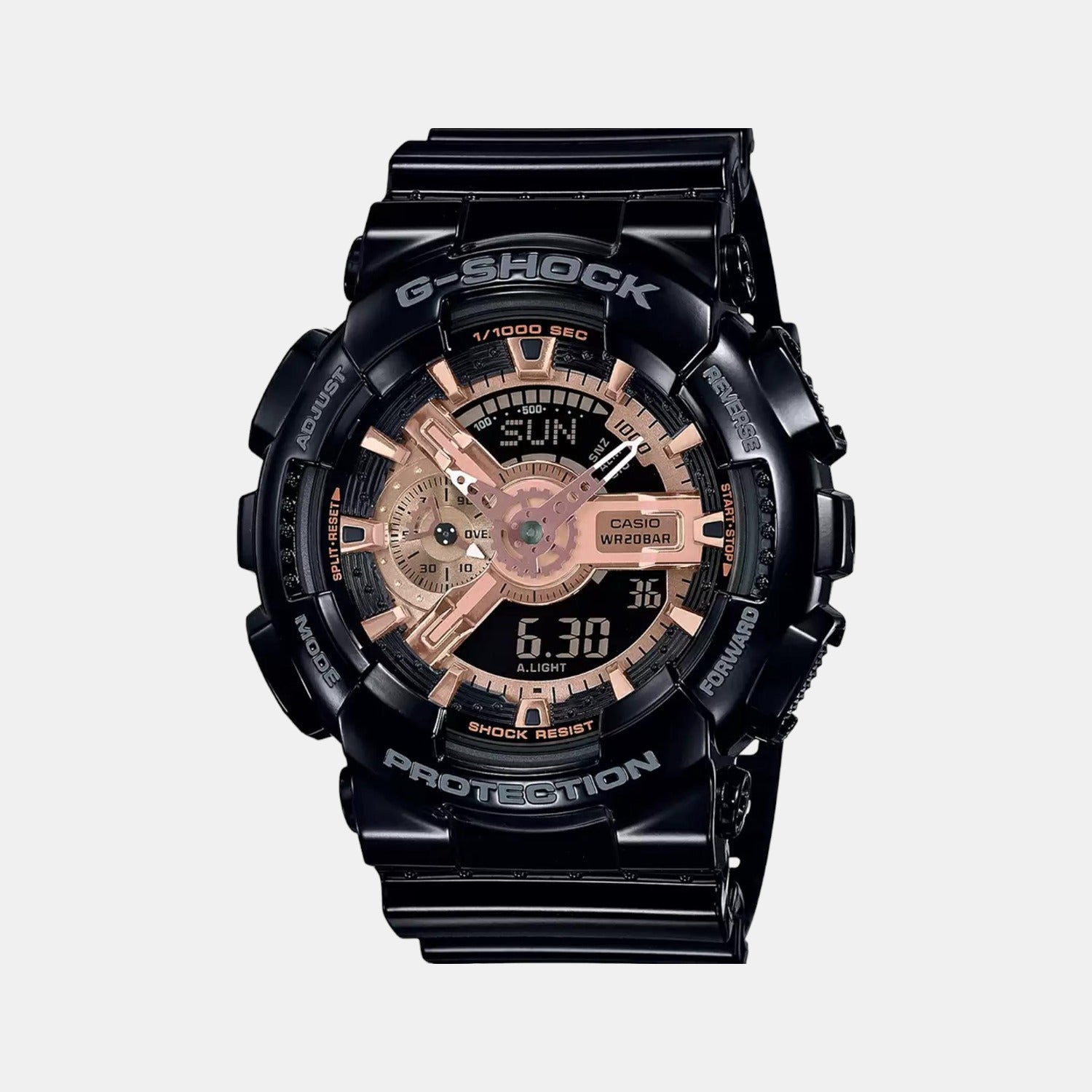Casio Round Black Analog-Digital watch