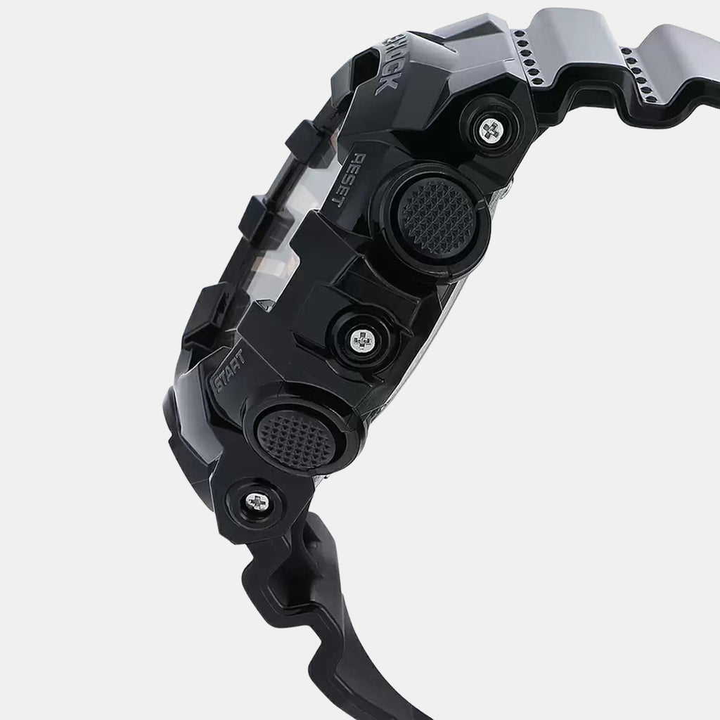 Casio Men Round Silver watch