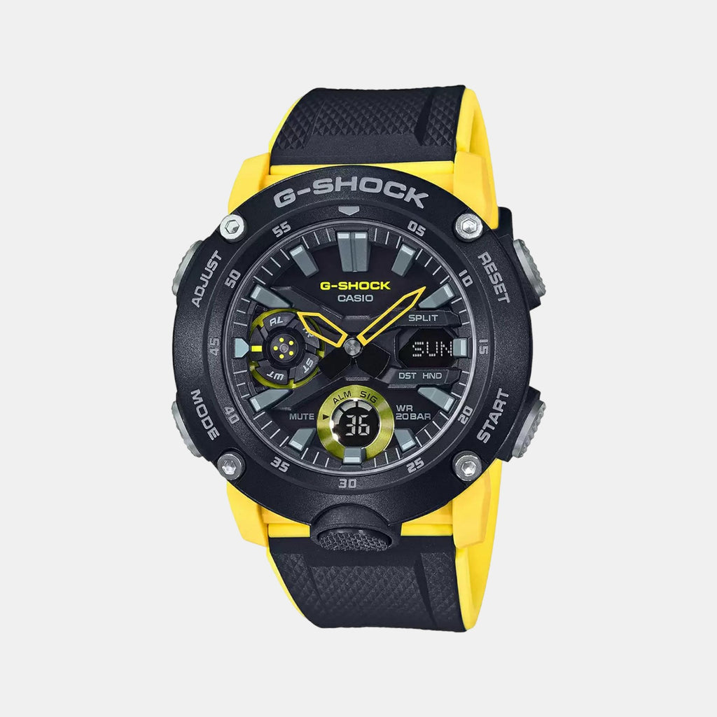Casio Round Black Analog-Digital watch