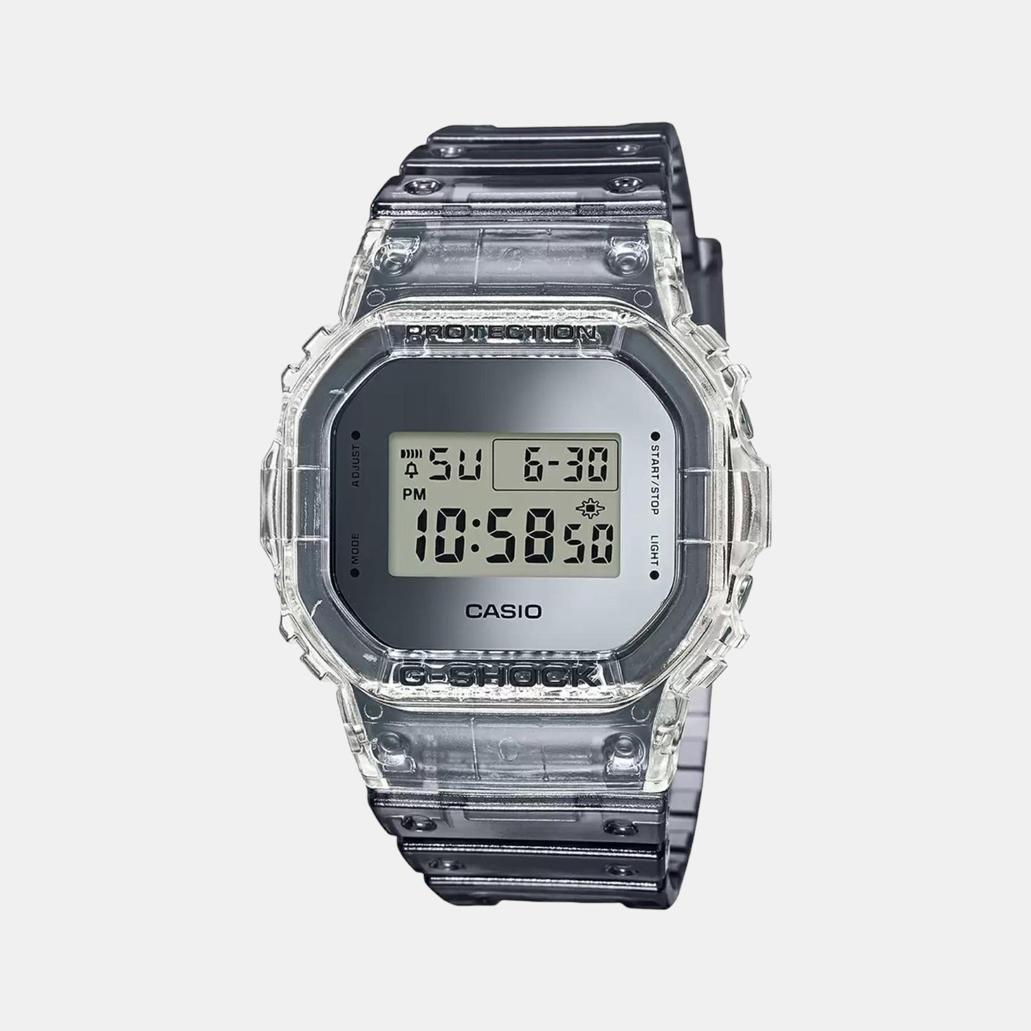 Casio Round Black Digital watch