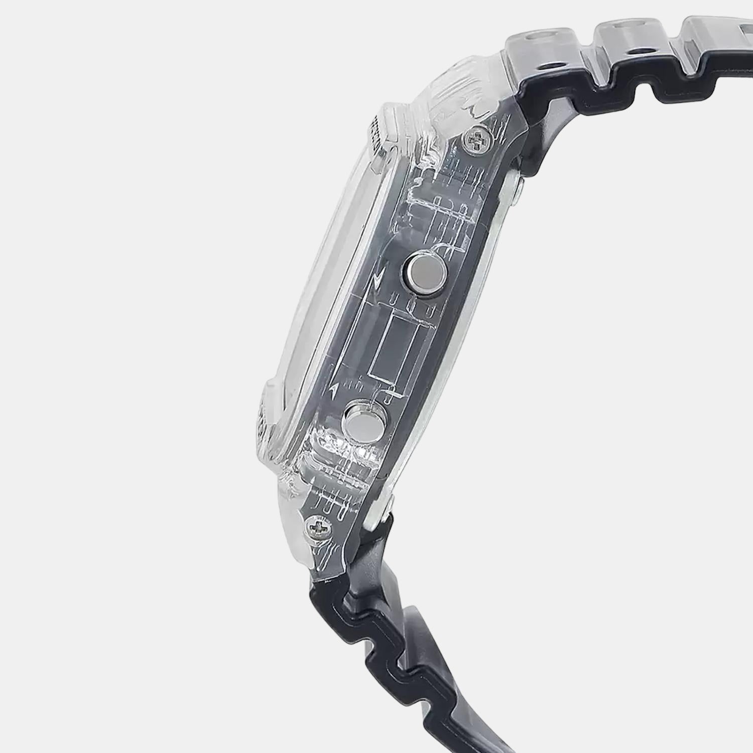 Casio Men Round Black watch