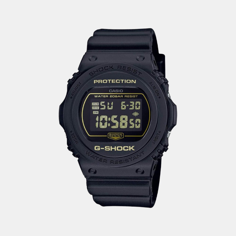 Casio Round Black Digital watch