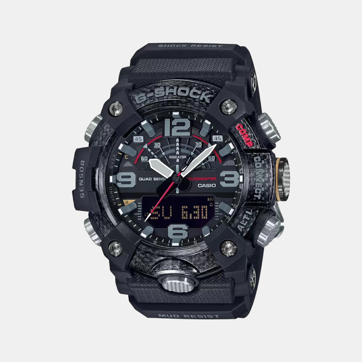 Casio Round Black Analog-Digital watch