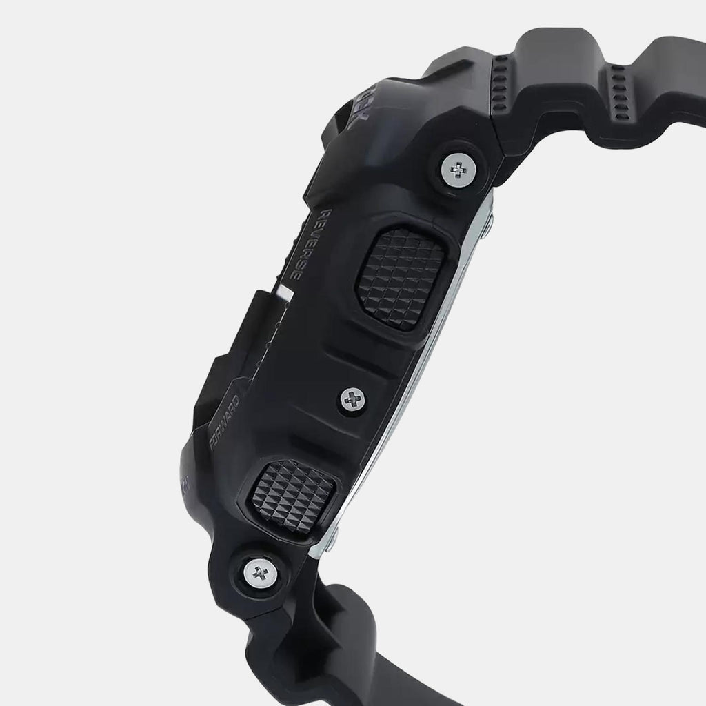 Casio Men Round Black watch