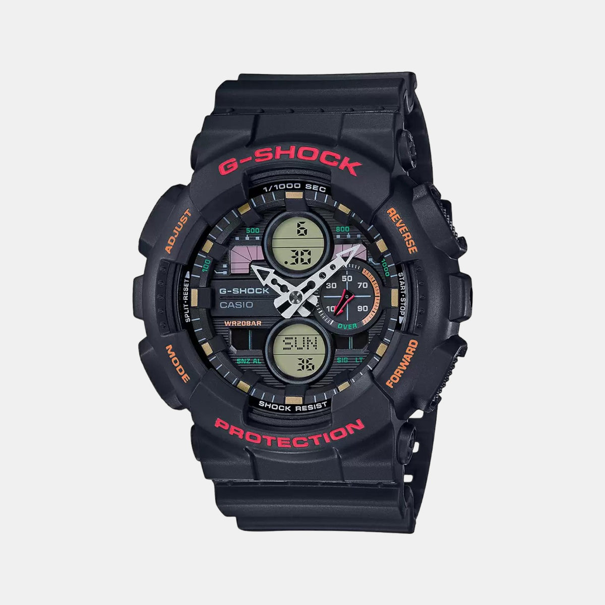 Casio Round Black Analog-Digital watch