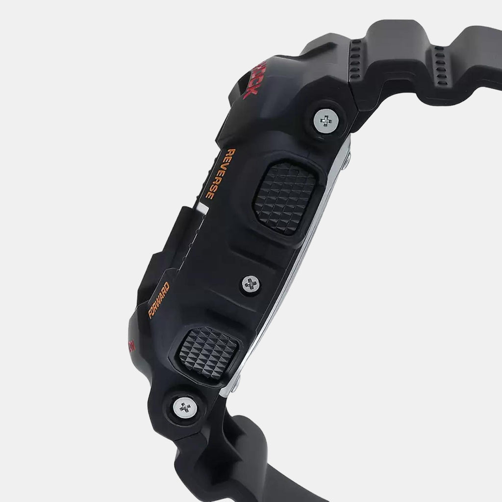 Casio Men Round Black watch