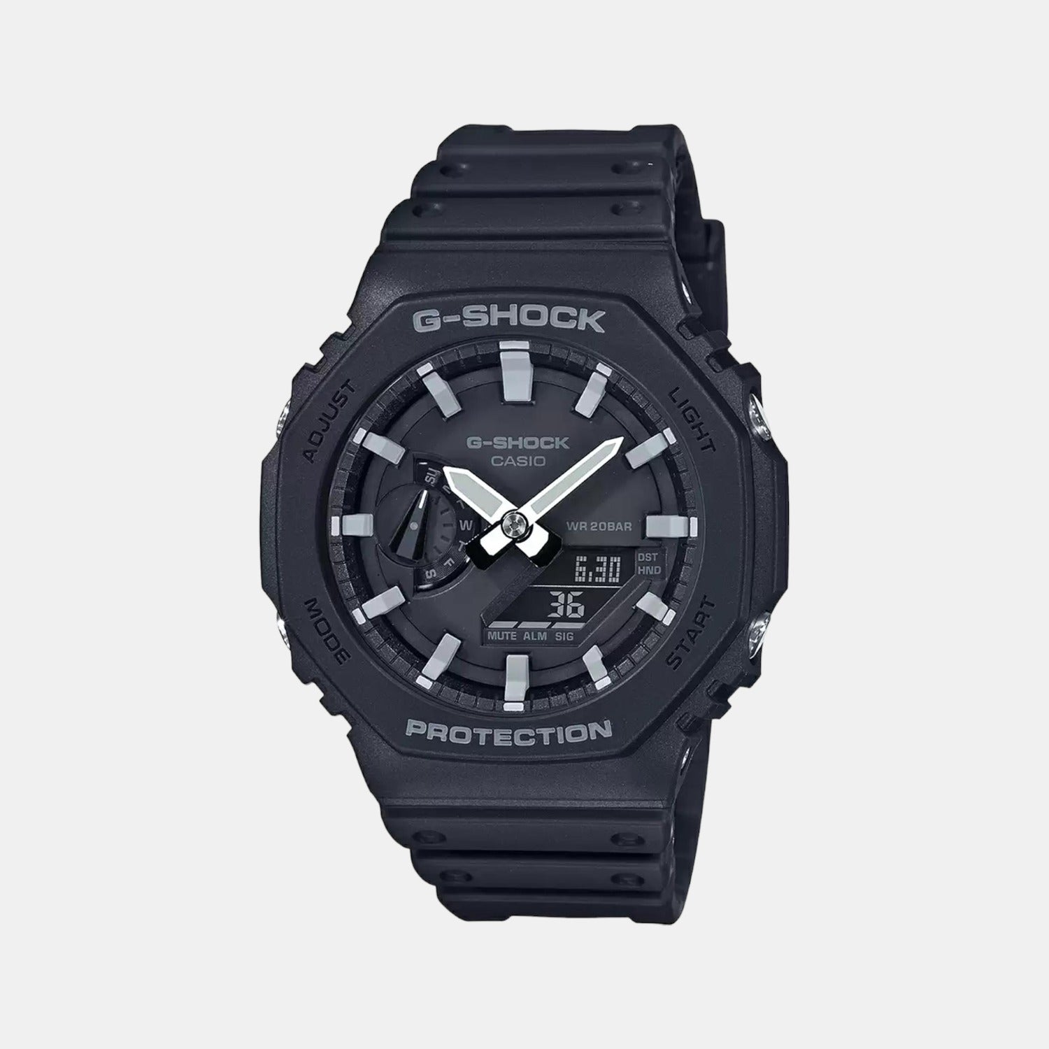 Casio Round Black Analog-Digital watch