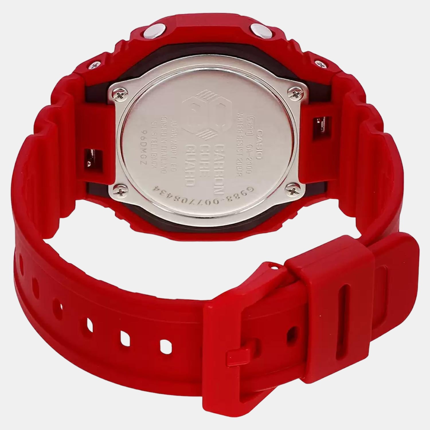 Casio Resin Red watch