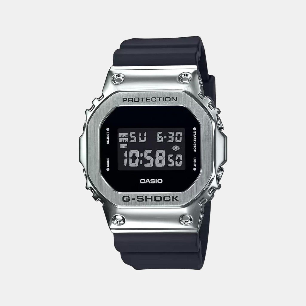 Casio Oval Black Analog-Digital watch