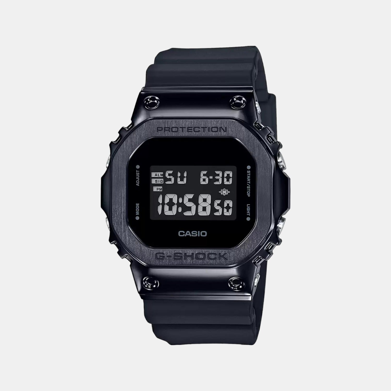 Casio Round Black Digital watch