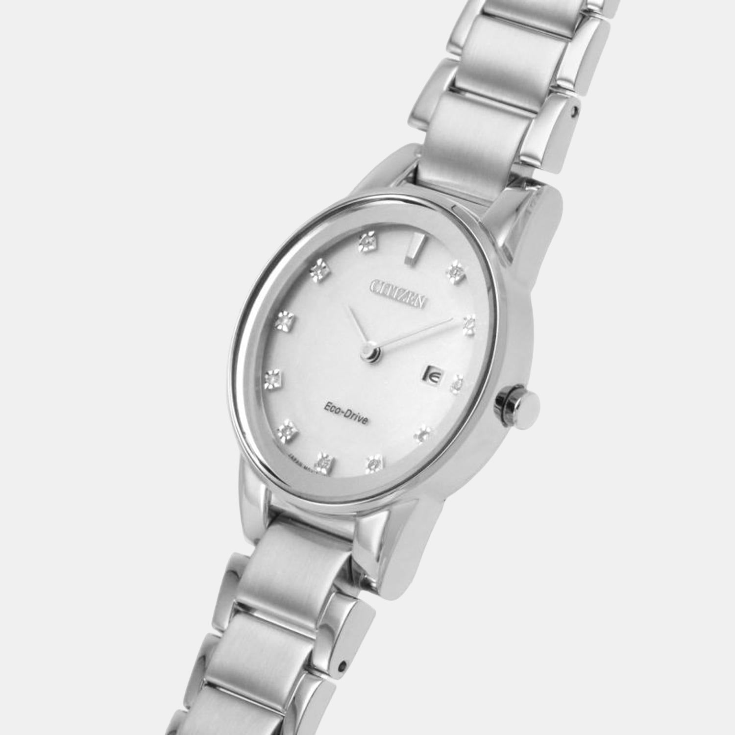Citizen Women Round White watch