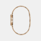 Guess Women Round Rose Gold watch
