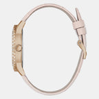 Guess Women Round Rose Gold watch