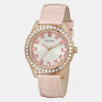 Guess Stainless Steel Round watch